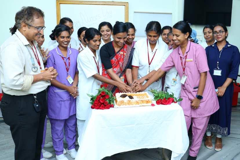 Amrita Hospital Kochi Celebrates Nurses Day, Honouring Their Dedication and Sacrifices