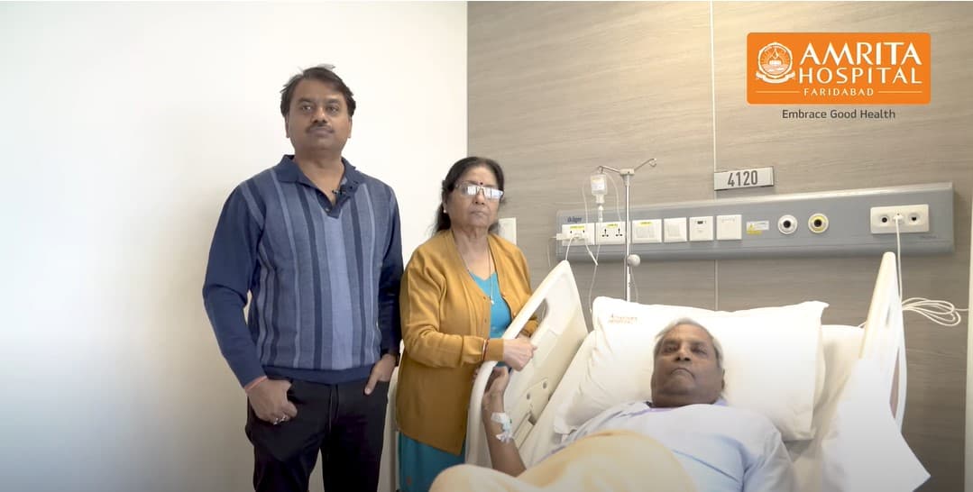 Mr. Naresh from odisha was treated for cardiac condition & spine fracture