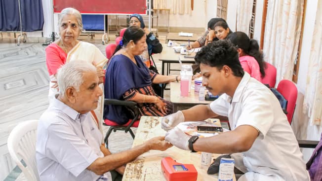 Telemedicine Van Camp Report at Kasuvinahalli Village