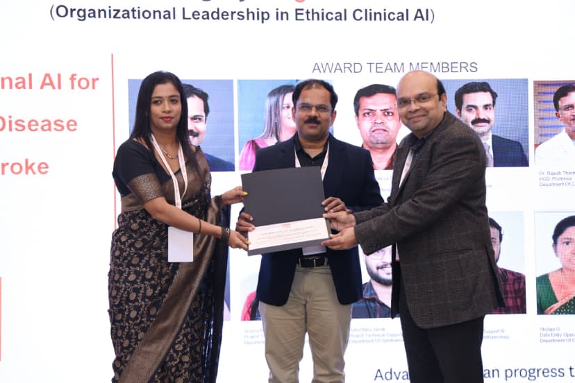 Dr. Gopal S. Pillai and Team Wins Elsevier RAISE Award for AI That Predicts Heart and Kidney Disease Through Eye Scans