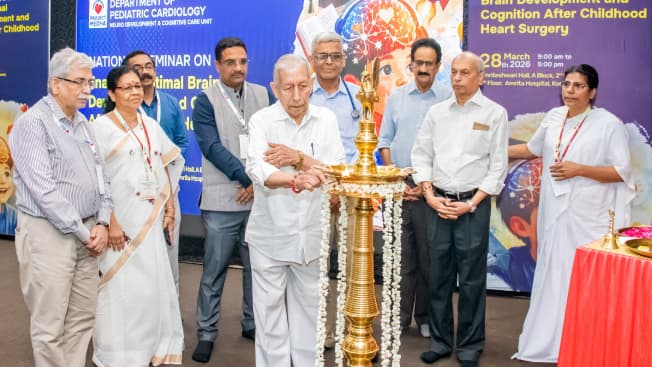 Amrita Hospital Kochi Hosts National Seminar on Optimizing Brain Development in Children After Cardiac Surgery