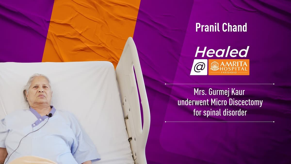 Amrita Faridabad Orthopaedics | Bone, Joint Care & Early Recovery